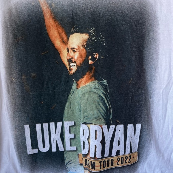 Luke Bryan Farm Tour 2022 Men’s Medium T shirt - Picture 2 of 4
